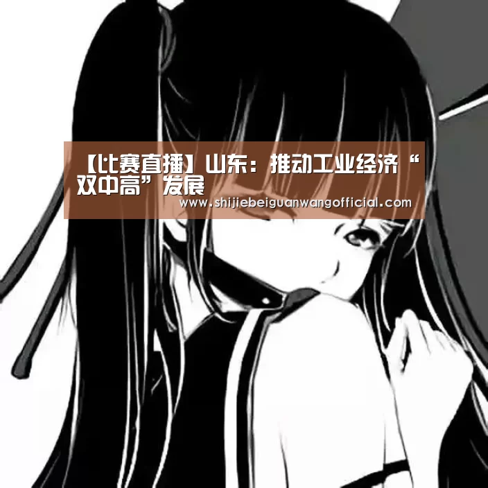 【比赛直播】山东:推动工业经济“双中高”发展(图4) 48强分组