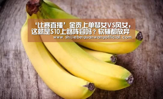 ‘比赛直播’金贡上单琴女VS风女,这就是S10上路阵容吗?软辅都放弃AD了呢!(图1) 2026赛程